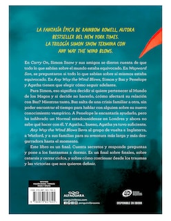 Foto 2 | Libro Any Way The Wind Blows Editorial Alfaguara Autor Rowell Rainbow