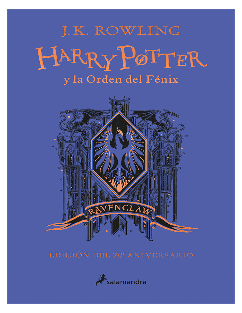 Foto 2 pulgar | Libro Harry Potter Y La Orden Del Fénix (edición Ravenclaw De 20º Aniversario)editorial Salamandra Autor J.k. Rowling
