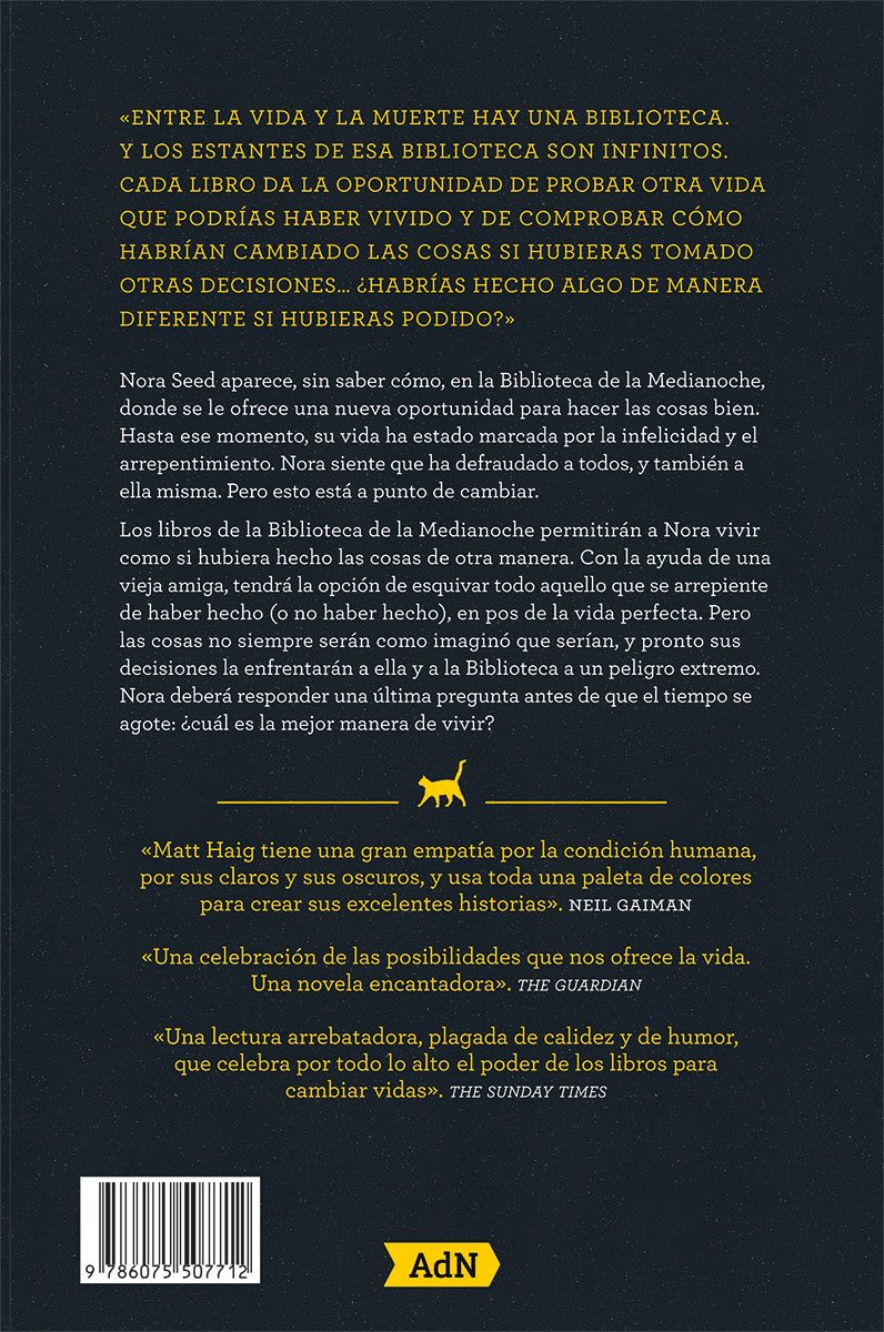 Foto 2 | Libro La Biblioteca De La Medianoche Editorial Adn