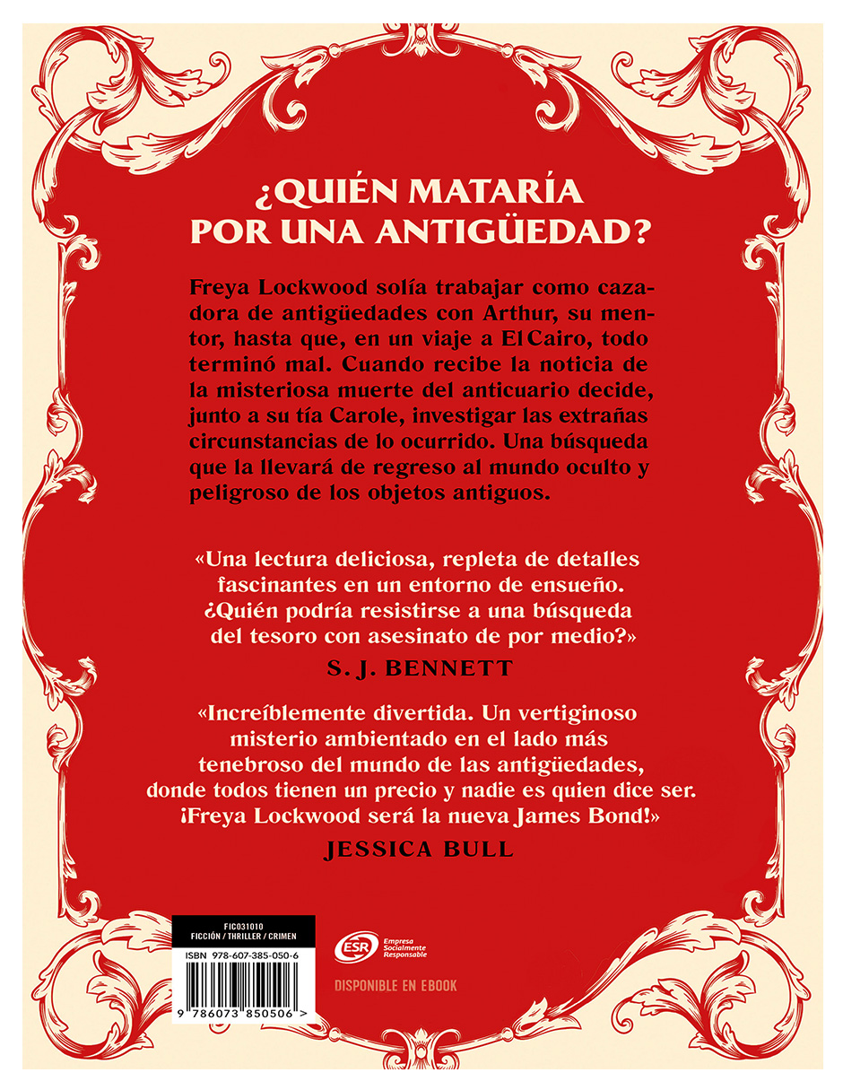 Foto 3 pulgar | Libro  Los Cazadores De Antigüedades: Diario De Un Asesinato Autor C.l. Miller