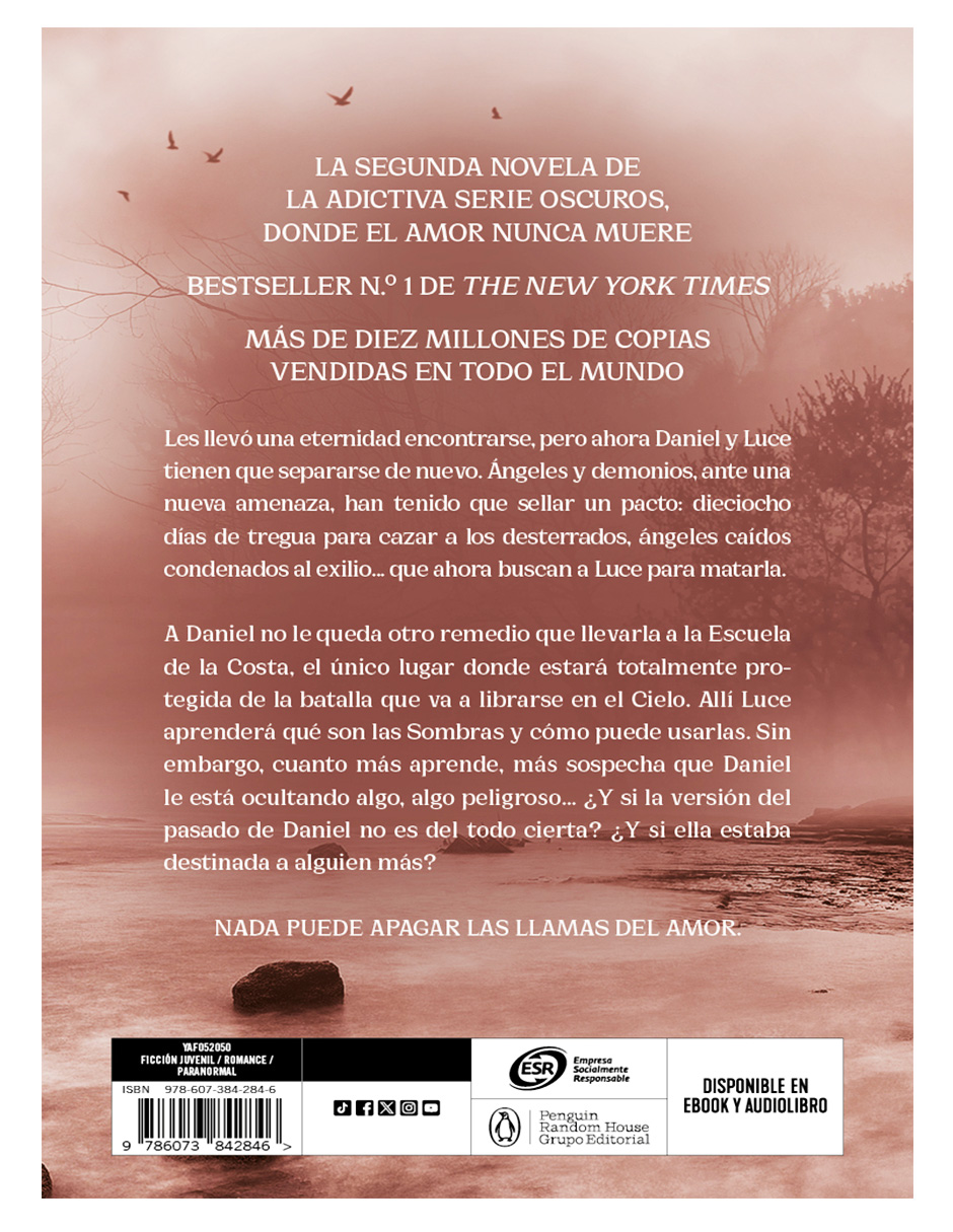 Foto 4 pulgar | Libro El Poder De Las Sombras (oscuros 2) Nada En El Mundo Podría Apagar Las Llamas Del Amor  Editorial B De Bolsillo