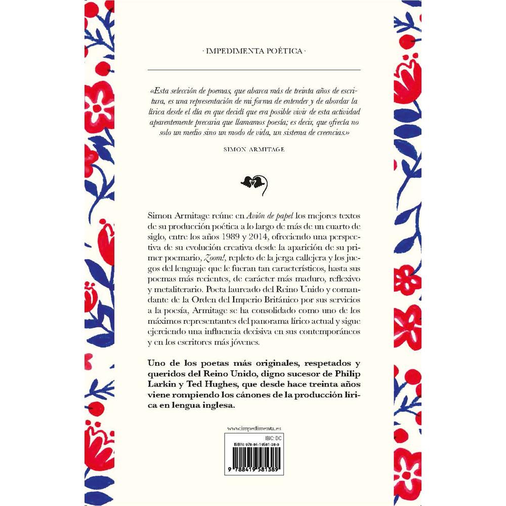 Foto 2 | Avión De Papel. Poemas Escogidos 1989-2014