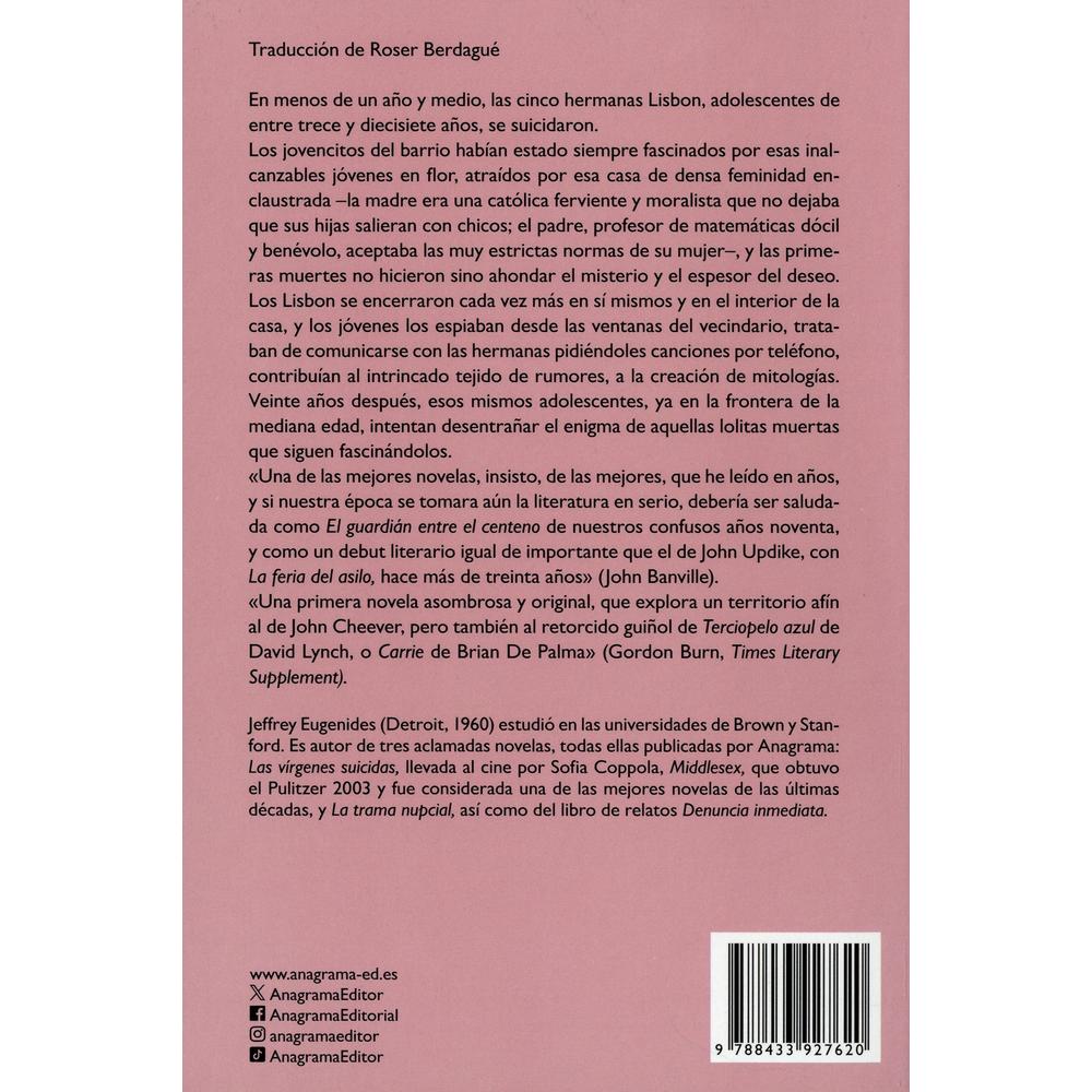 Foto 3 pulgar | Las Vírgenes Suicidas. Edición Del 30 Aniversario