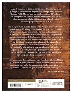Foto 2 | Libro Juego De Tronos (cancion De Hielo Y Fuego 1) Editorial Debolsillo Autor R.r. Martin George