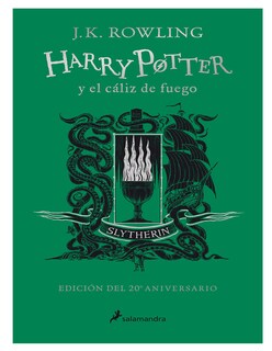 Foto 1 | Libro Harry Potter Y El Cáliz De Fuego (20 Aniv. Slytherin) Edición Especial Autor J. K. Rowling