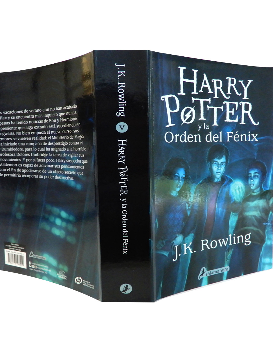 Foto 3 | Libro Harry Potter Y La Orden Del Fénix (harry Potter 5) Editorial Salamandra Editorial  J.k. Rowling