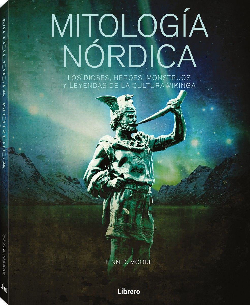 Foto 2 pulgar | Mitologia Nordica Moore Finn Librero Pasta Dura