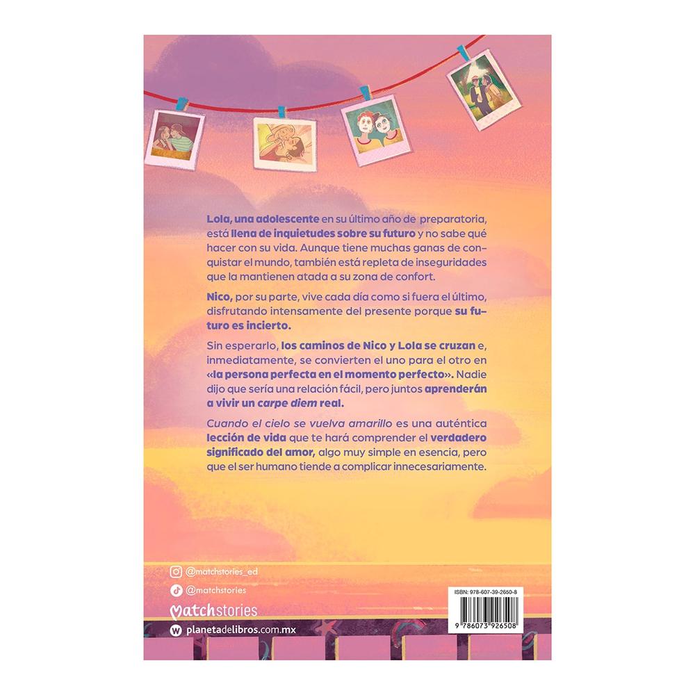 Foto 3 pulgar | Cuando El Cielo Se Vuelva Amarillo