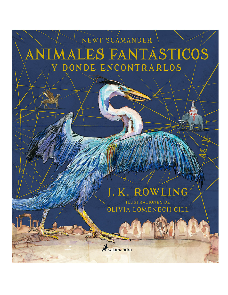 Foto 2 pulgar | Libro Animales Fantásticos Y Dónde Encontrarlos Ilustraciones De Olivia Lomenech Gill  Autor  J.k. Rowling Edit