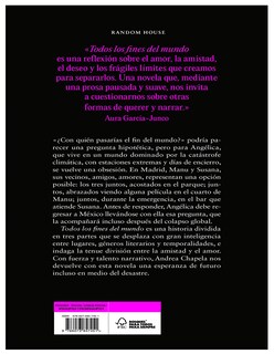 Foto 2 | Libro 🌍🔥 Todos Los Fines Del Mundo Autor Andrea Chapela Editorial Random House