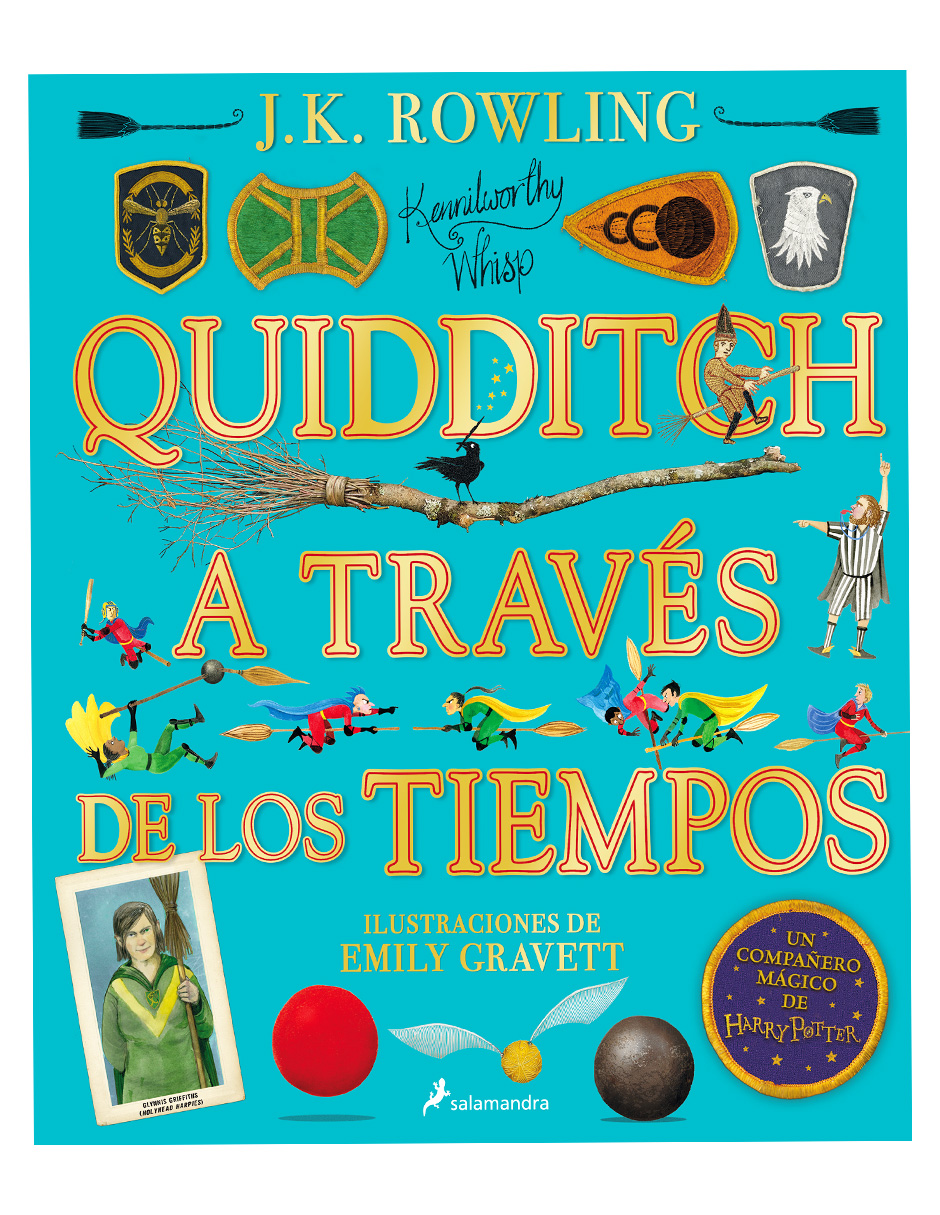 Foto 1 | 🧹✨ Quidditch A Través De Los Tiempos – Edición Ilustrada | El Libro Esencial Del Deporte Mágico 🪄📘