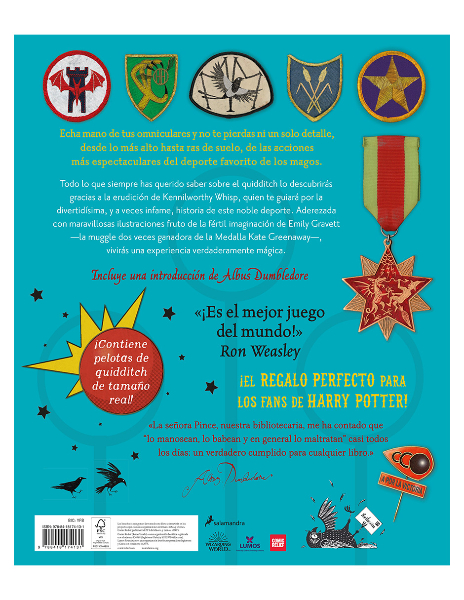 Foto 3 pulgar | 🧹✨ Quidditch A Través De Los Tiempos – Edición Ilustrada | El Libro Esencial Del Deporte Mágico 🪄📘