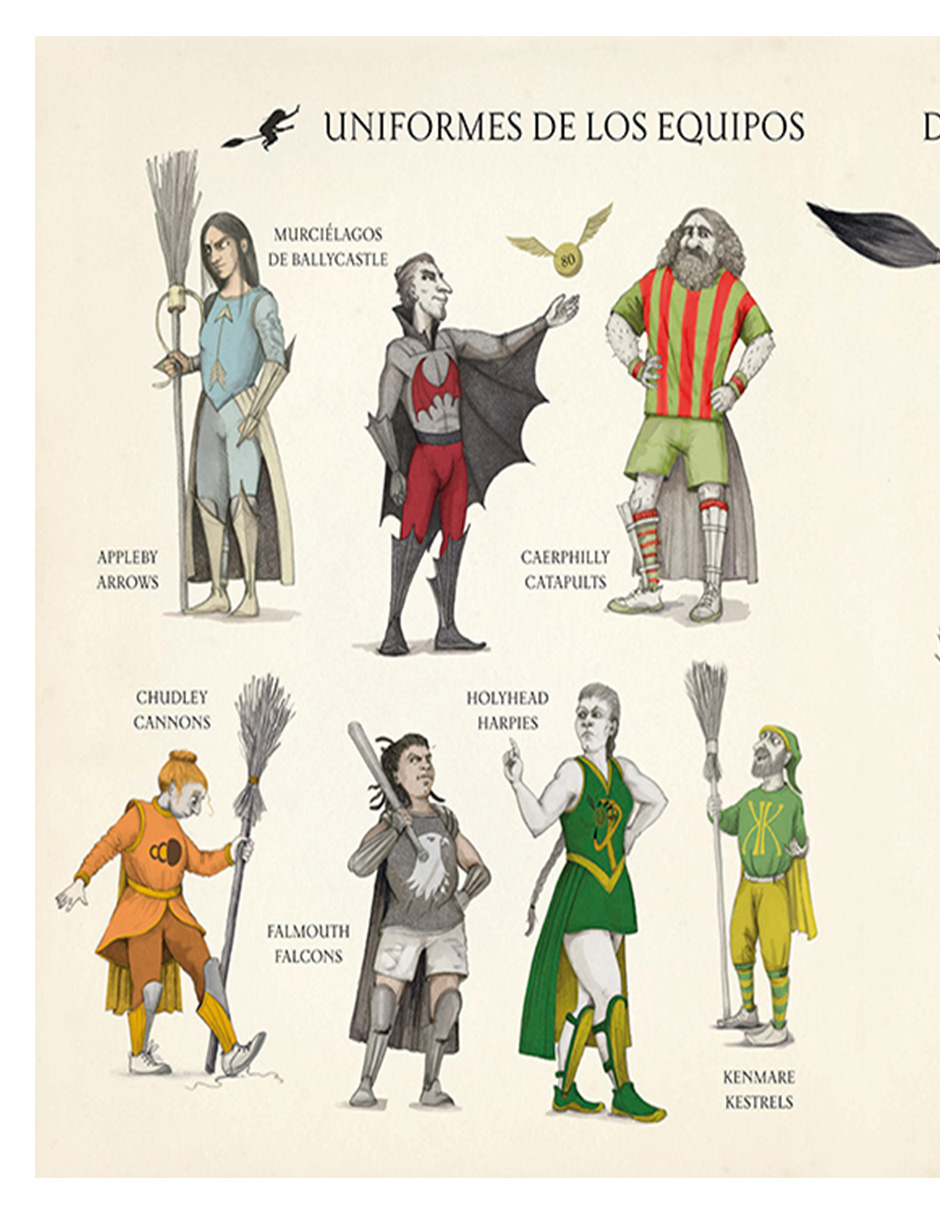 Foto 4 pulgar | 🧹✨ Quidditch A Través De Los Tiempos – Edición Ilustrada | El Libro Esencial Del Deporte Mágico 🪄📘