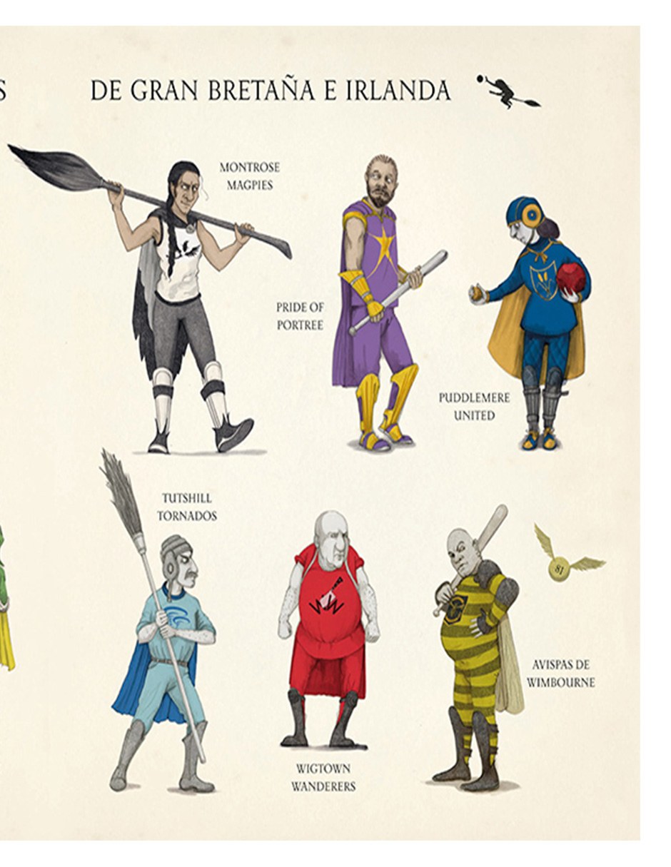 Foto 5 pulgar | 🧹✨ Quidditch A Través De Los Tiempos – Edición Ilustrada | El Libro Esencial Del Deporte Mágico 🪄📘
