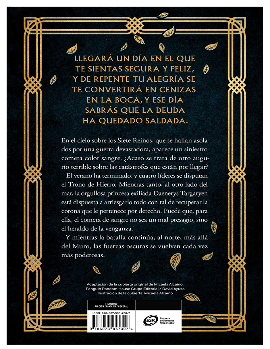 Foto 4 pulgar | Libro Choque De Reyes (canción De Hielo Y Fuego 2) Autor George R. R. Martin Editorial Plaza Janés