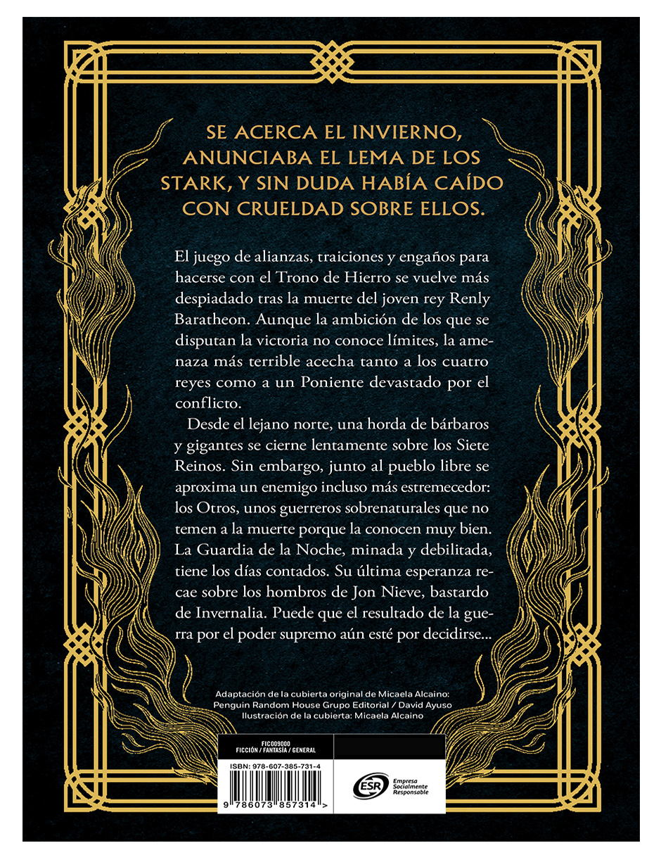 Foto 3 pulgar | Libro Tormenta De Espadas (canción De Hielo Y Fuego 3)⚔️  Autor   George R. R. Martin  Editorial Plaza Janés