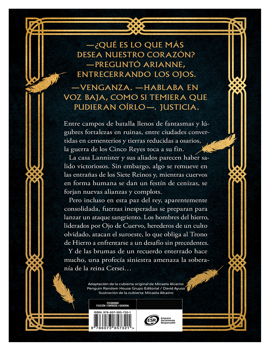 Foto 4 pulgar | Libro Festín De Cuervos (canción De Hielo Y Fuego 4) 🦅 Autor   George R. R. Martin Editorial Plaza Janés