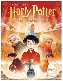 Foto 1 | Libro Harry Potter Y El Cáliz De Fuego – Edición Ilustrada Por Xavier Bonet (libro 4 De La Saga Mágica De J.k. Rowli