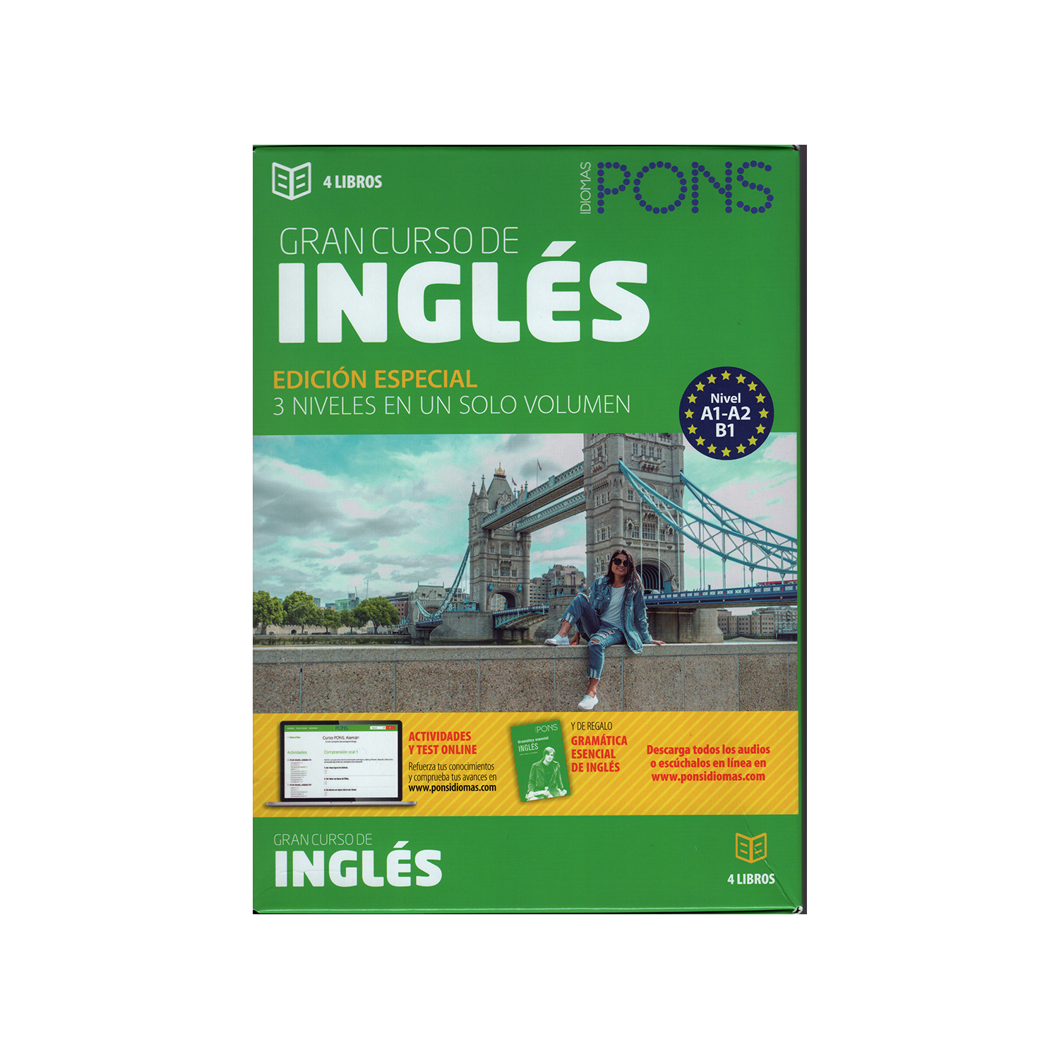 Foto 2 | Gran Curso de Inglés Edición Especial Pons Rústica color Verde