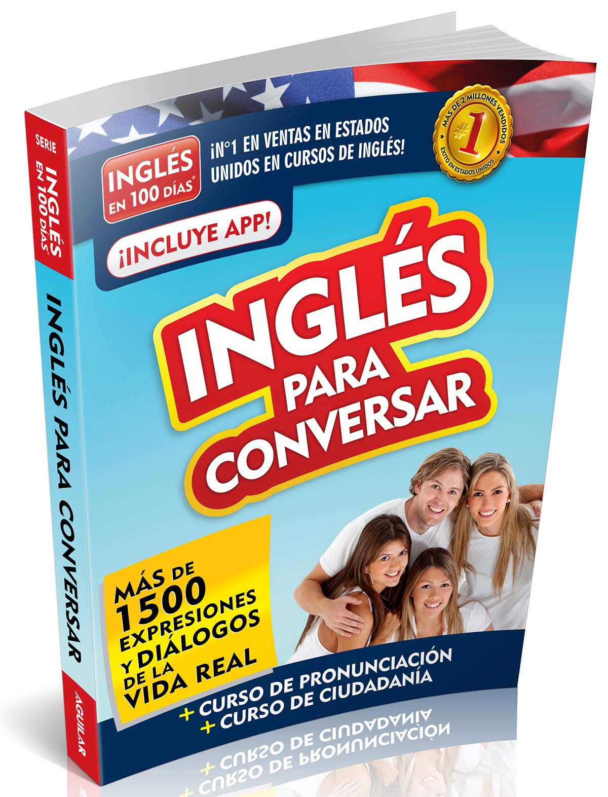 Foto 3 pulgar | Reserva Aguilar English En 100 Días De Inglés Conversacional - Venta Internacional.