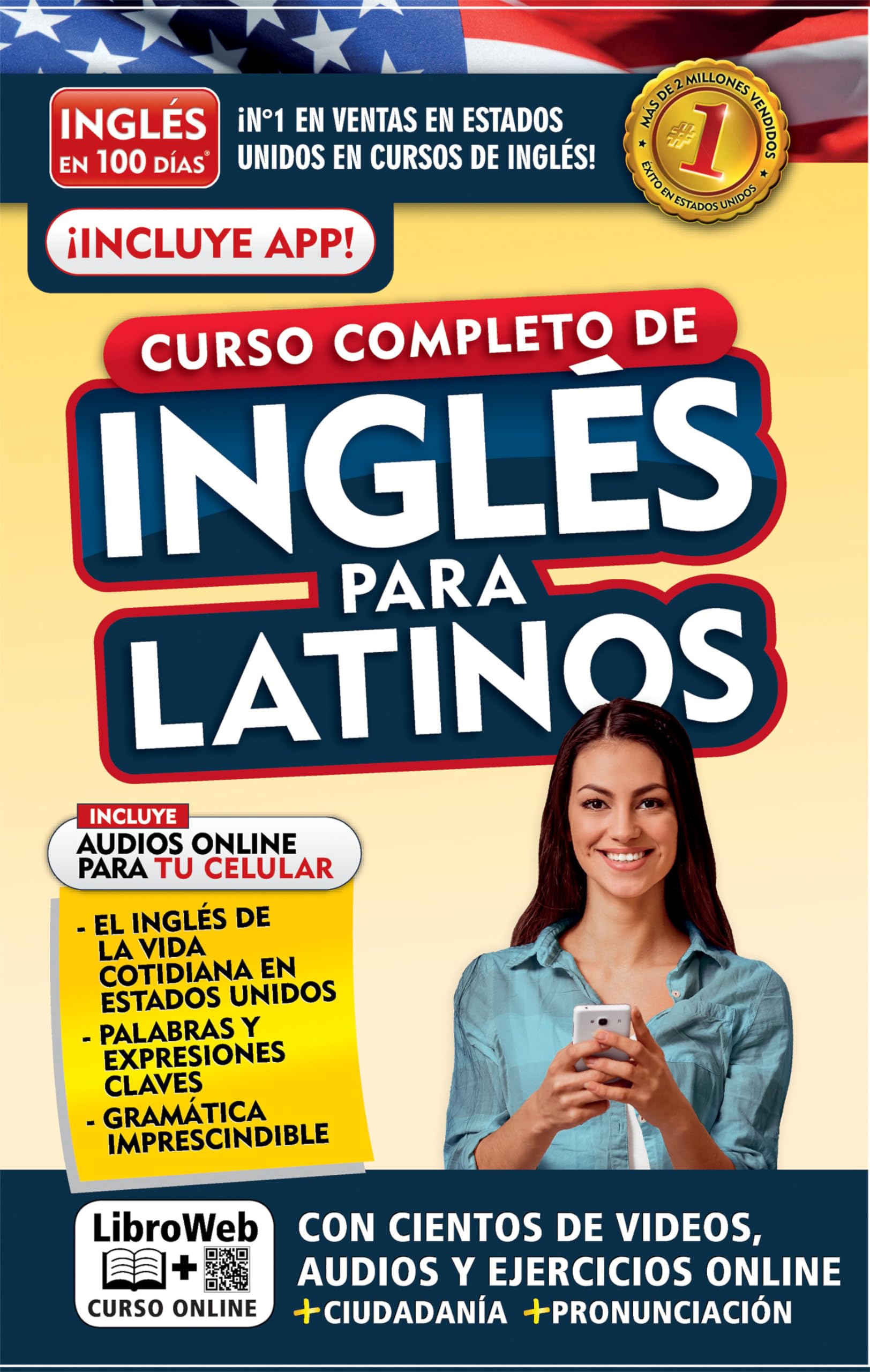 Foto 2 pulgar | Reserve Aguilar English In 100 Days For Latinos Spanish Ed. - Venta Internacional.