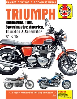 Foto 1 | Manual De Reparación Haynes Para Triumph Bonneville (2001-2015) - Venta Internacional.