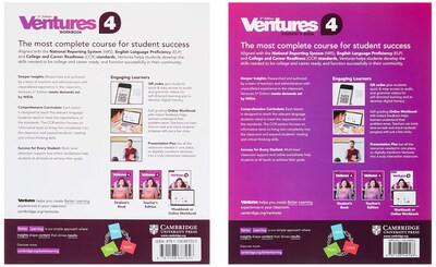 Foto 1 | Book Cambridge University Press Ventures Level 4 Value Pack - Venta Internacional.
