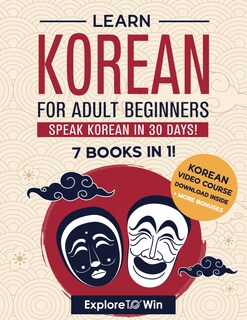 Foto 1 | Learn Korean For Adult Beginners: 7 Books In 1: Speak Korean In 30 Days! - Venta Internacional.
