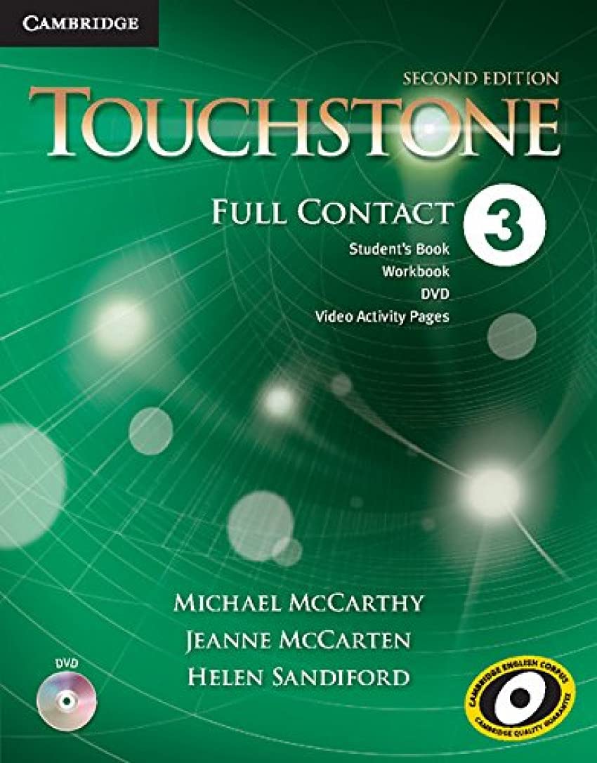 Foto 1 | Libro Cambridge University Press Touchstone Level 3 Full Contact - Venta Internacional.