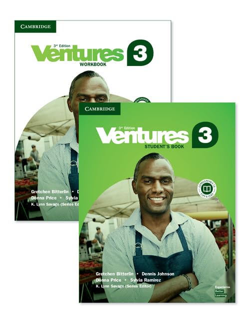 Foto 2 pulgar | Book Cambridge University Press Ventures Level 3 Value Pack - Venta Internacional.
