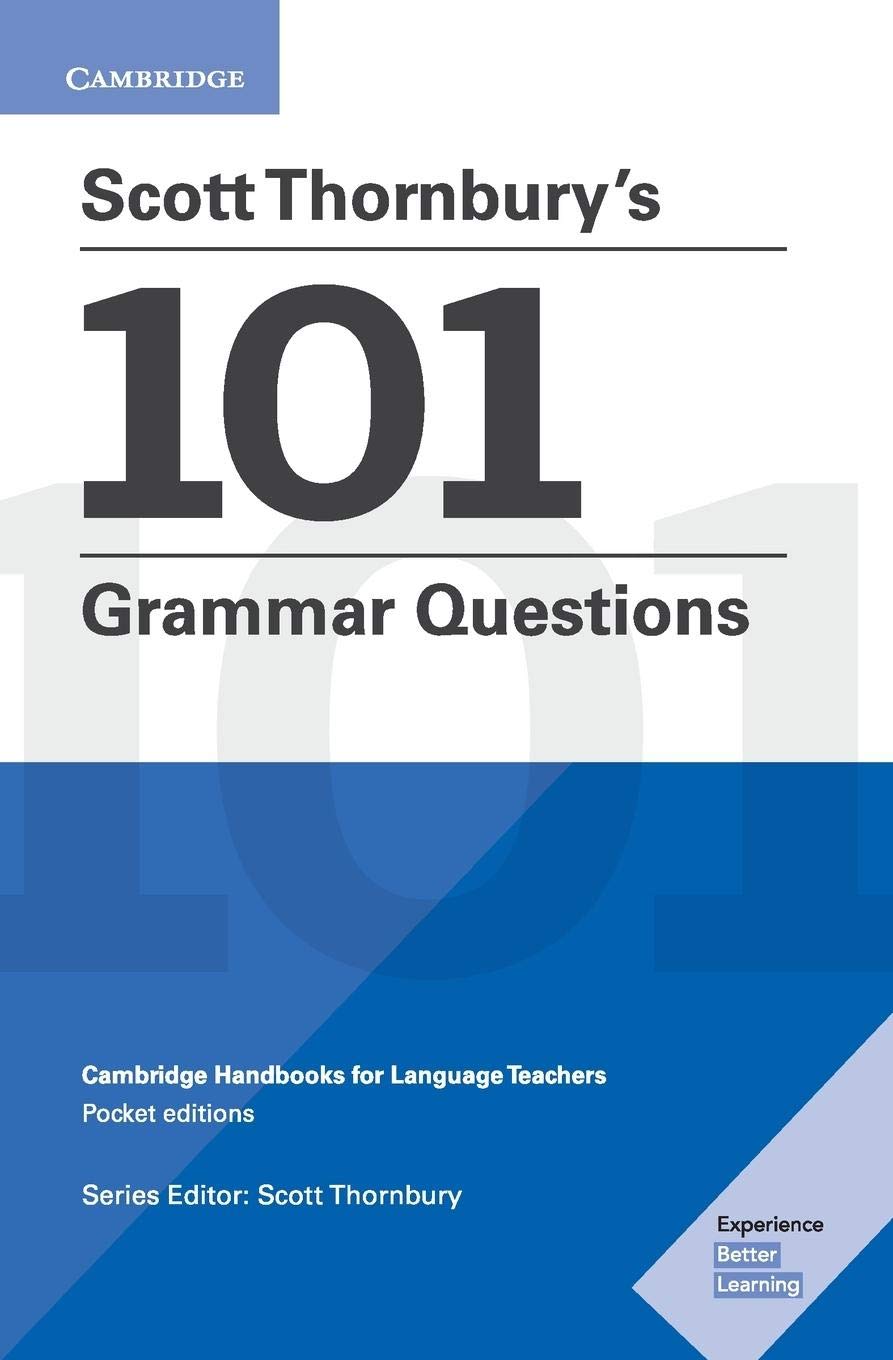 Foto 2 pulgar | Libro Las 101 Preguntas Gramaticales De Scott Thornbury De Cambridge University Press - Venta Internacional.
