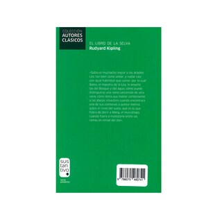 Foto 2 | El Libro de la Selva Sustantivo Rústica color Verde