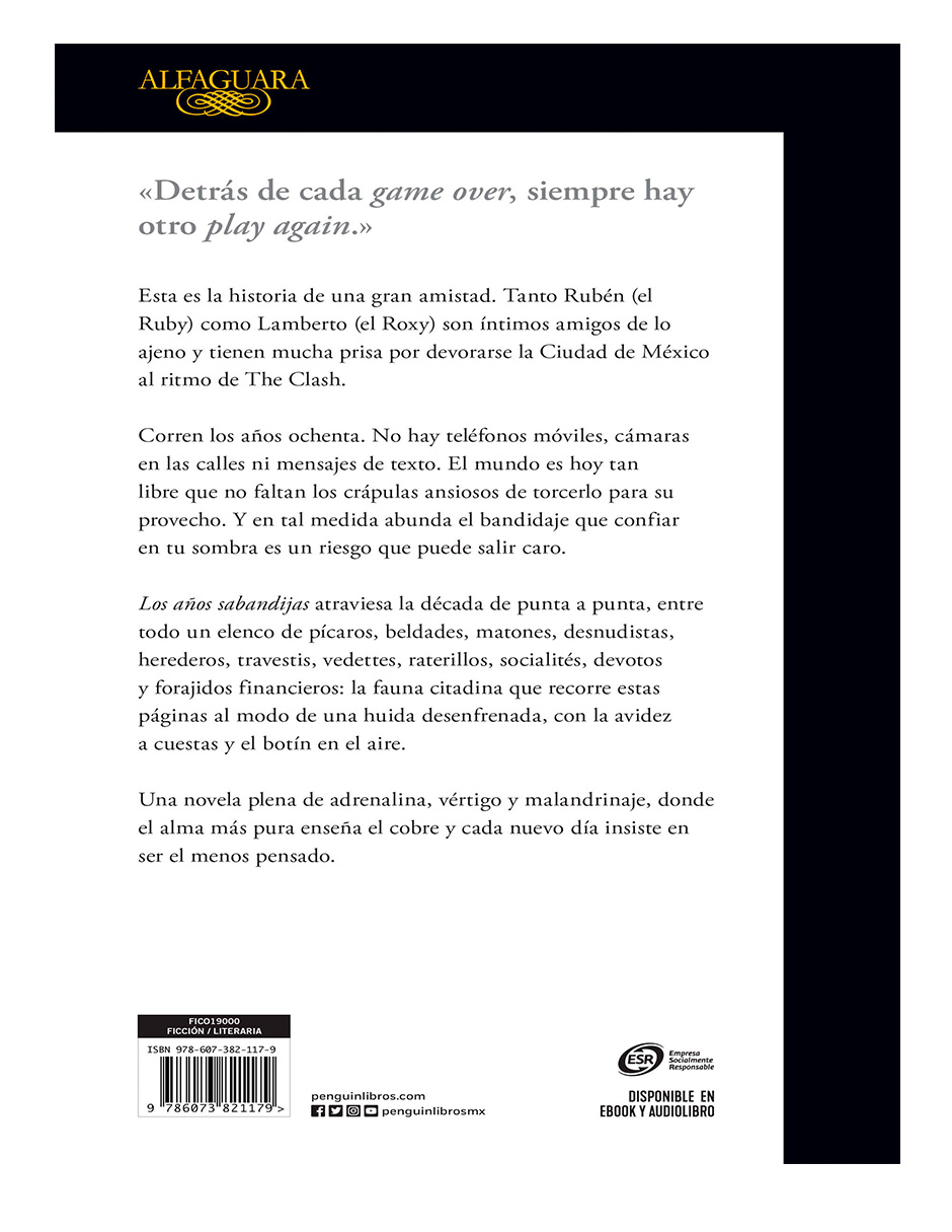 Foto 3 pulgar | Libro Los Años Sabandijas - Alfaguara - Xavier Velasco