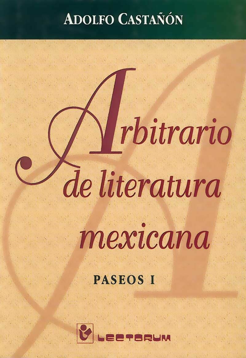 Foto 2 pulgar | Arbitrario De Literatura Mexicana ( P I )