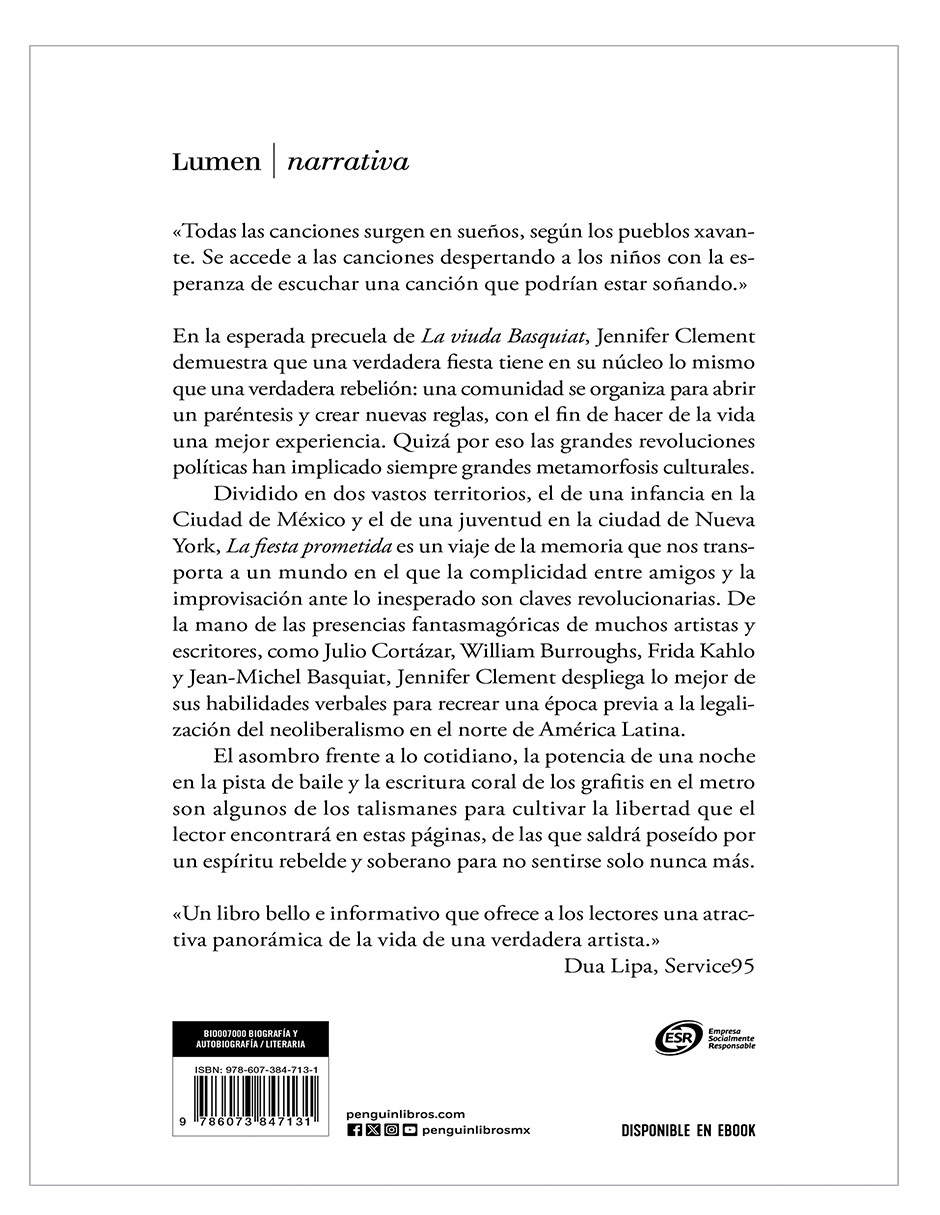 Foto 3 pulgar | Libro La Fiesta Prometida Editorial Lumen Autor Jennifer Clement