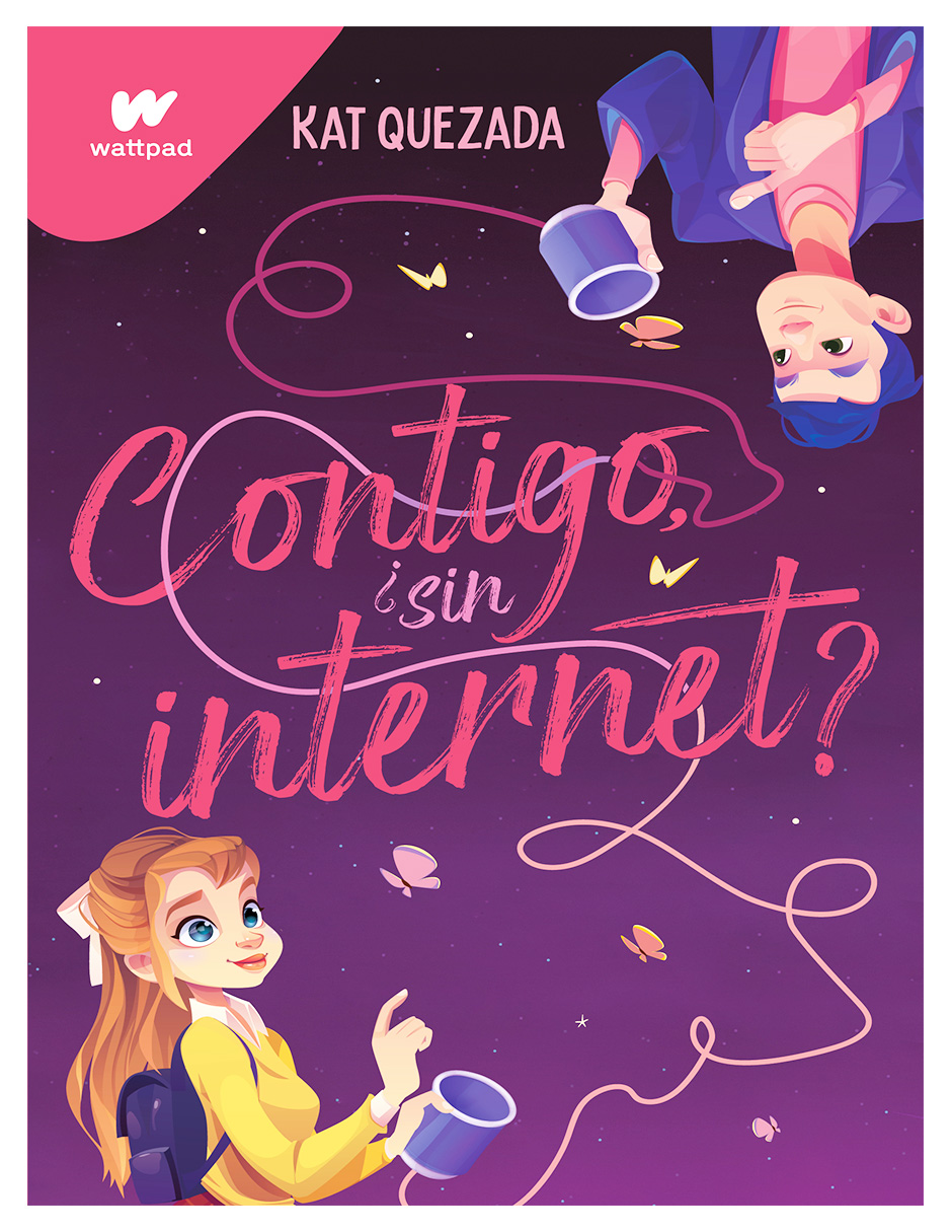 Libro ''contigo, ¿sin Internet?'' Editorial Montena Autor  Kat Quezada