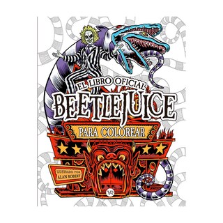 Foto 1 | Beetlejuice: Libro Oficial Para Colorear