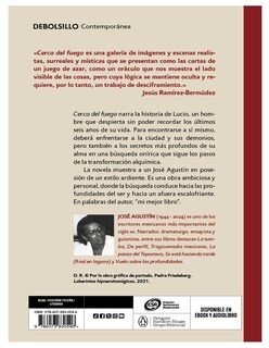 Foto 2 | Libro Cerca Del Fuego Prólogo De Jesús Ramírez-bermúdez Editorial Debolsillo Autor José Agustín