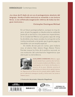 Foto 3 | Libro El Dedo De Oro Editorial De Bolsillo Autor Guillermo Sheridan