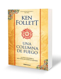 Foto 3 | Libro Una Columna De Fuego (saga Los Pilares De La Tierra 3) Editorial Debolsillo Autor Ken Follett