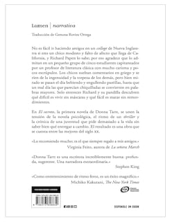 Foto 2 | Libro el Secreto Editorial Lumen Autor Donna Tartt