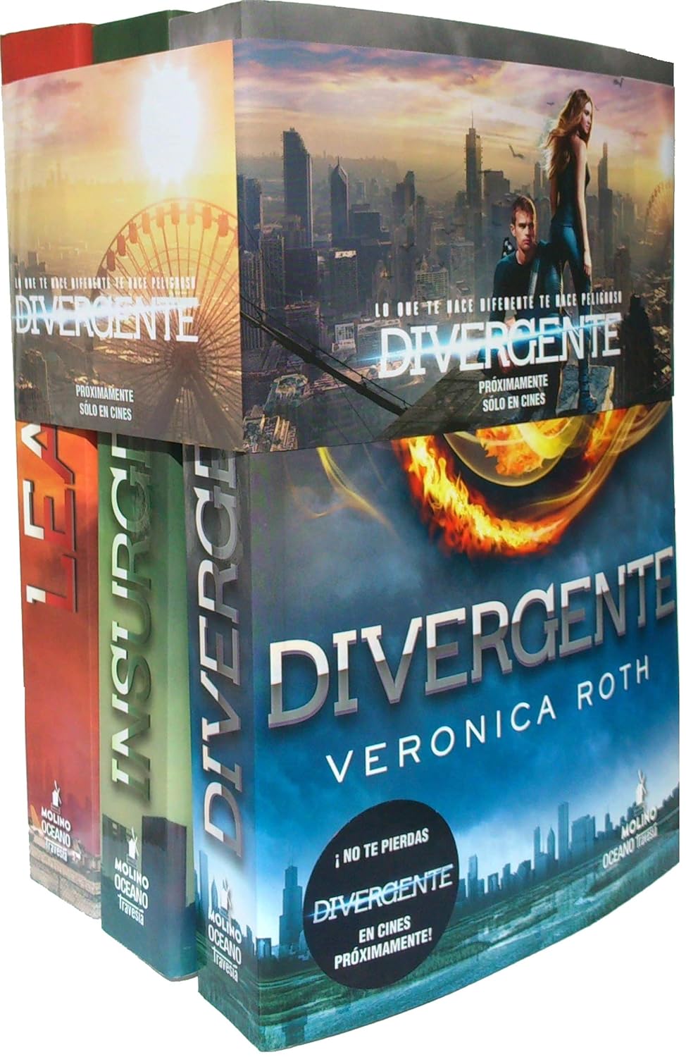 Foto 2 pulgar | Divergente. Paquete De 3 Volumenes
