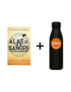 Foto 1 | Dragones 1: Alas De Sangre, De Rebecca Yarros. Serie Dragones+termo De Regalos De Agua Güish
