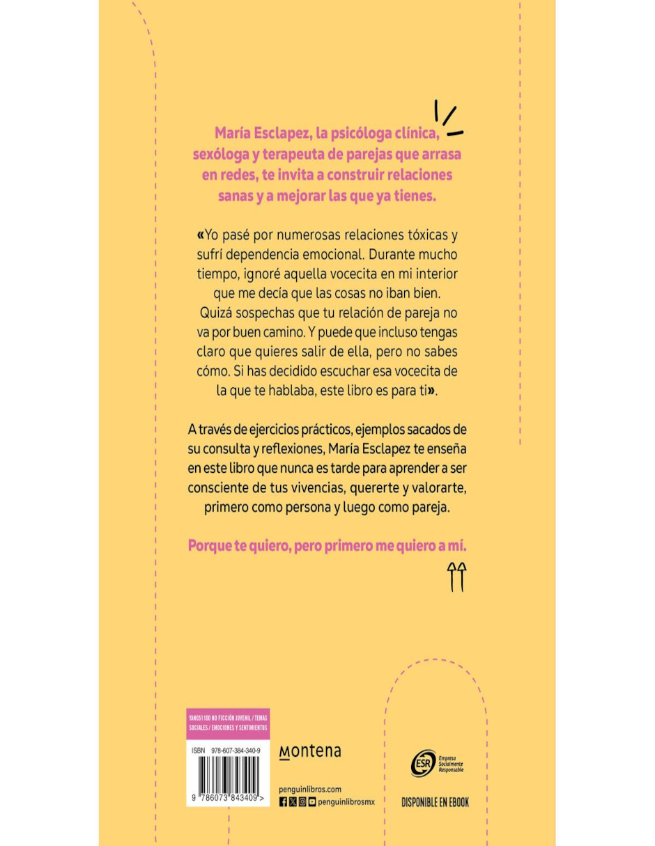 Foto 3 pulgar | Me Quiero, Te Quiero, De María Esclapez +termo De Agua De Regalo Güish