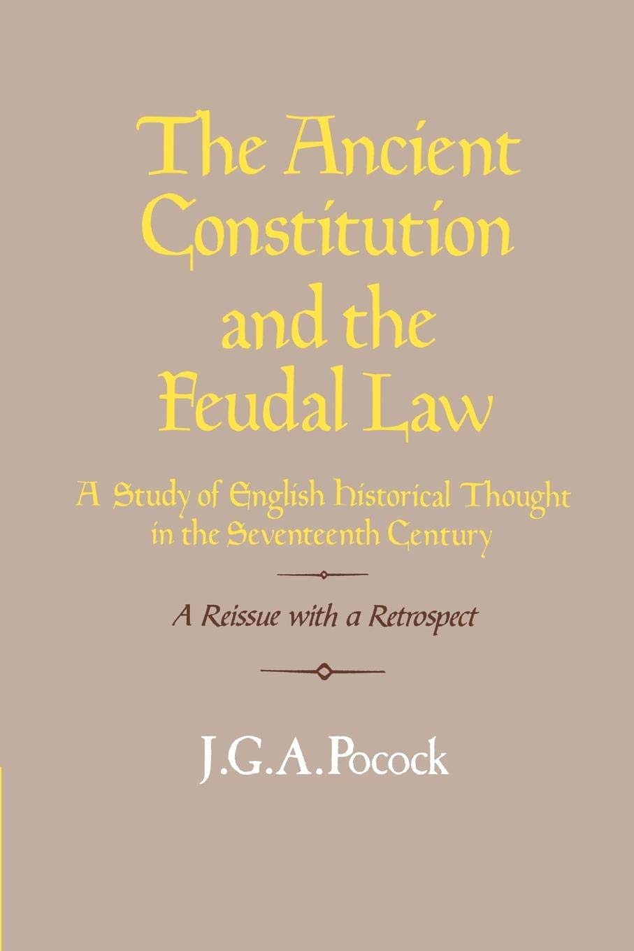 Foto 2 pulgar | Libro La Antigua Constitución Y La Ley Feudal Cambridge - Venta Internacional.