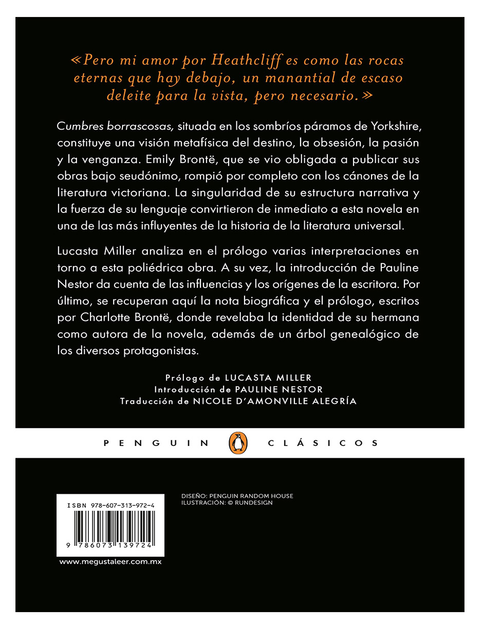 Foto 3 pulgar | Libro 📚✨ ''cumbres Borrascosas'' Autor Emily Bronte Editorial Penguin Clásico