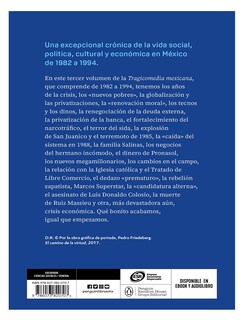 Foto 2 | ''tragicomedia Mexicana 3: La Vida En México De 1982 A 1994'' Autor: José Agustín Ramírez Gómez