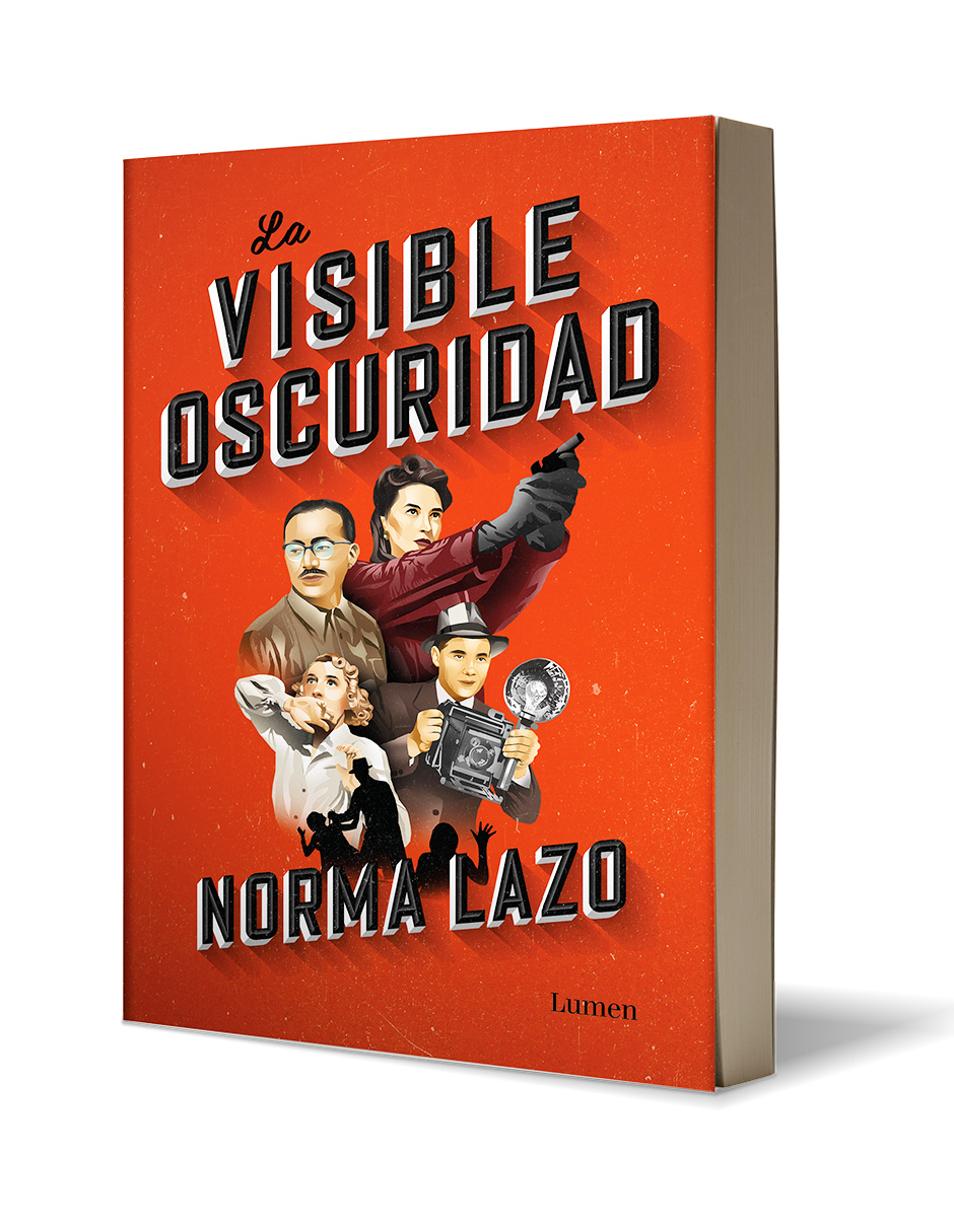 Foto 4 pulgar | La Visible Oscuridad Autora: Norma Lazo |editorial: Lumen