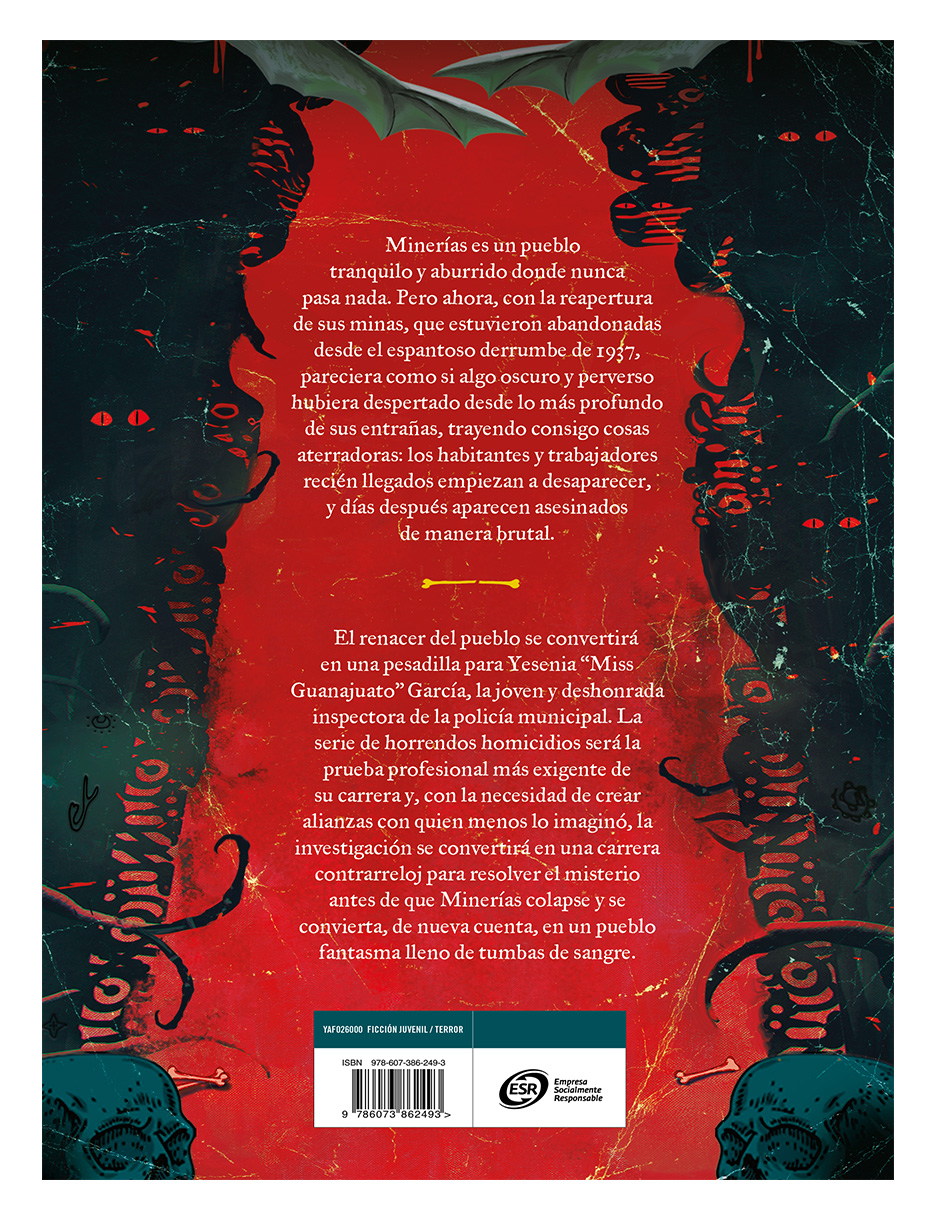 Foto 2 | Tumbas De Sangre – Un Thriller Oscuro Y Aterrador Autor: Xavier M. Sotelo | Editorial: Montena
