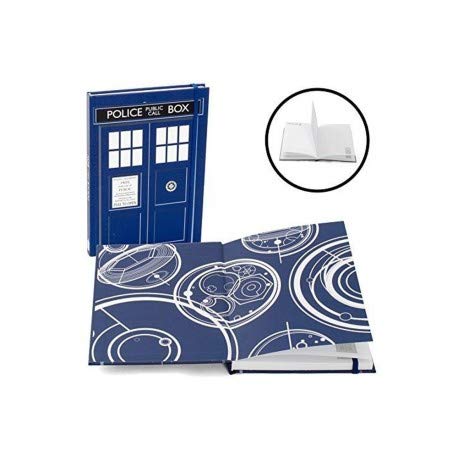 Diario Underground Toys Doctor Who Tardis 80 Páginas - Venta Internacional.